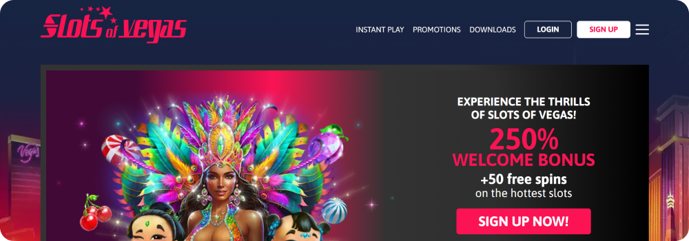 Slots of Vegas Review in Canada